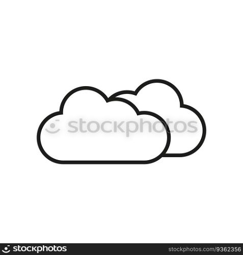 Cloud icon. Vector illustration. stock image. EPS 10.. Cloud icon. Vector illustration. stock image.