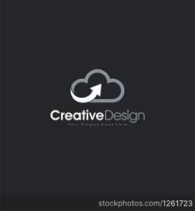 Cloud Logo abstract Logo Template Design Vector, Emblem, Design Concept, Creative Symbol design vector element for identity, logotype or icon Creative Design