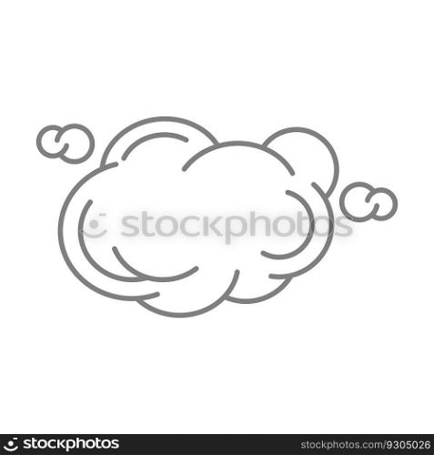 Cloud logo icon design illustration