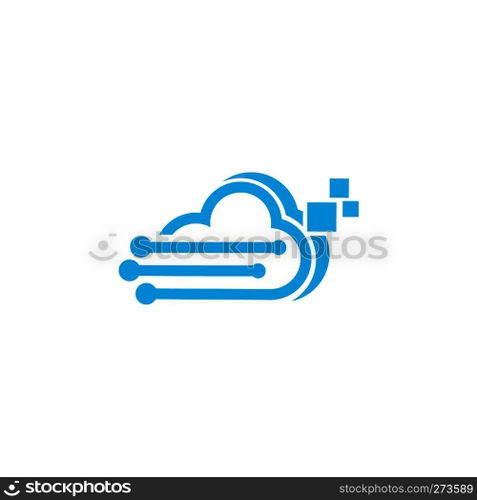 cloud logo template