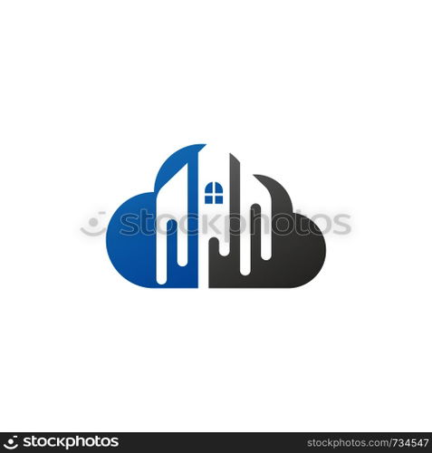 cloud logo template