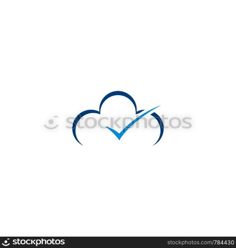 cloud logo template