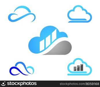 cloud Logo Template