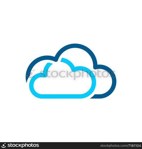 Cloud Logo Template Illustration Design. Vector EPS 10.
