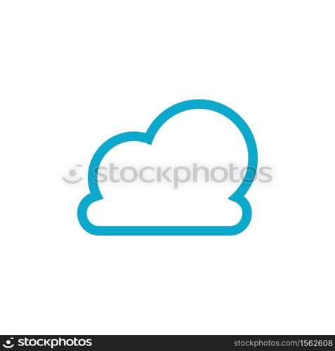 cloud logo vector icon template