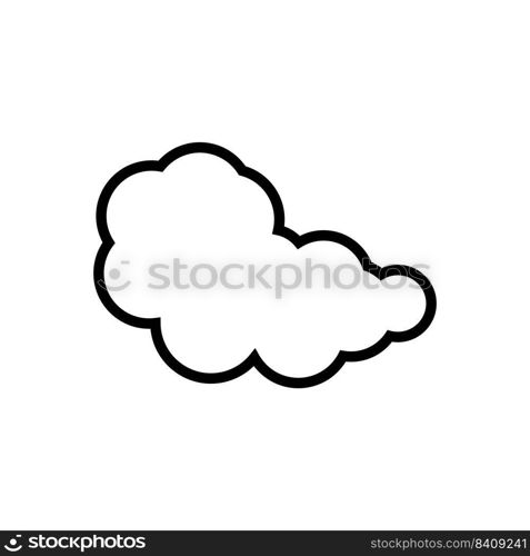 cloud logo vector icon template