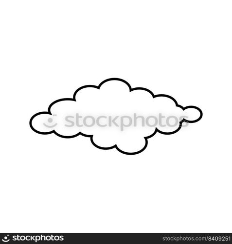 cloud logo vector icon template