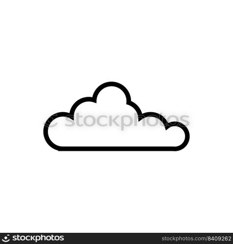 cloud logo vector icon template