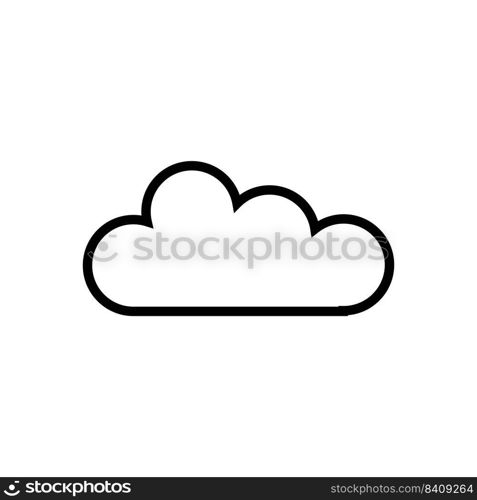 cloud logo vector icon template