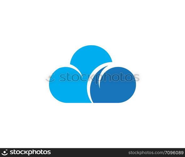 Cloud Logo vector Template