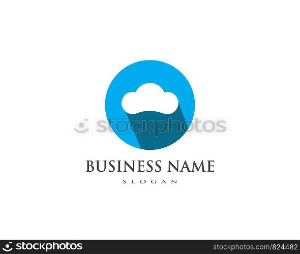 Cloud Logo vector Template