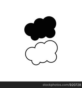 cloud logo vector template design