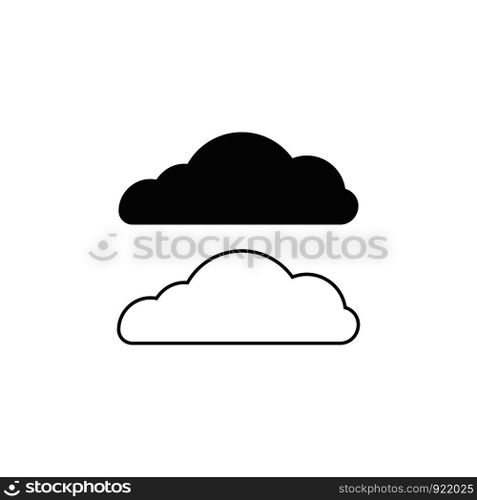 cloud  logo vector template design