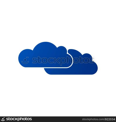 cloud  logo vector template design