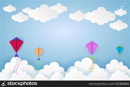 Cloud Paper Style art vector illustrationrainbow,sky,cloud,background,design,illustration,vector,art,nature,summer,weather,colorful,blue,cartoon,season,cute,spring,decoration,wallpaper,element,color,white,graphic,spectrum,rain,bright,green,concept,yellow,paper,origami,airplane,abstract,group,flight,fly,wing,business,aviation,sign,bird,travel,frame