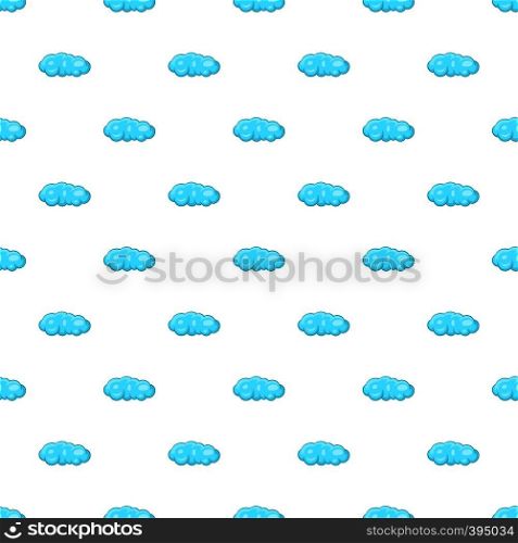 Cloud pattern. Cartoon illustration of cloud vector pattern for web. Cloud pattern, cartoon style