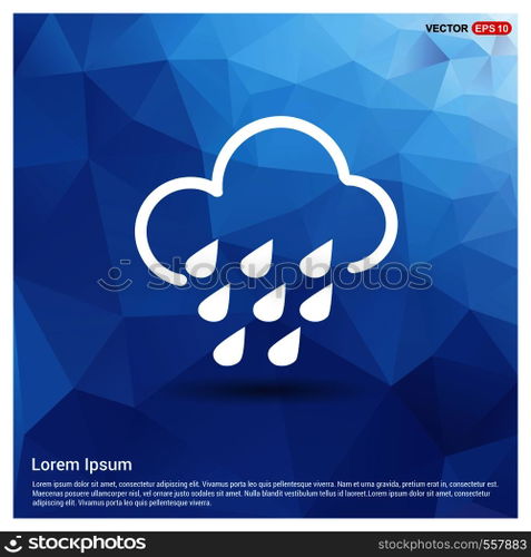 Cloud Raining Icon