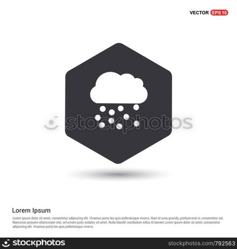 Cloud Raining Icon