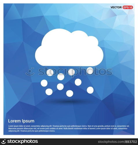 Cloud Raining Icon
