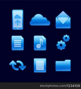 cloud service icons