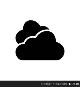 Cloud signage icon design trendy