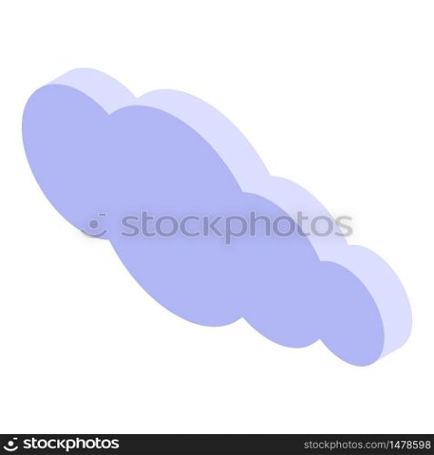 Cloud sky icon. Isometric of cloud sky vector icon for web design isolated on white background. Cloud sky icon, isometric style