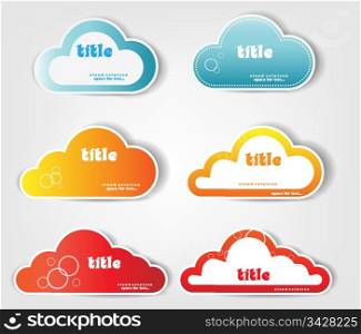 cloud stickers