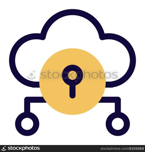 Cloud storage system with data encryption.