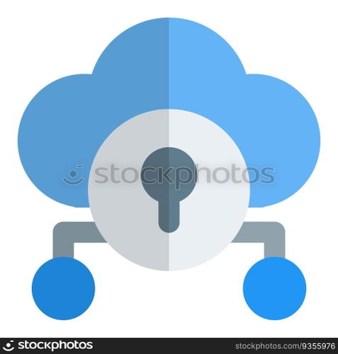 Cloud storage system with data encryption.