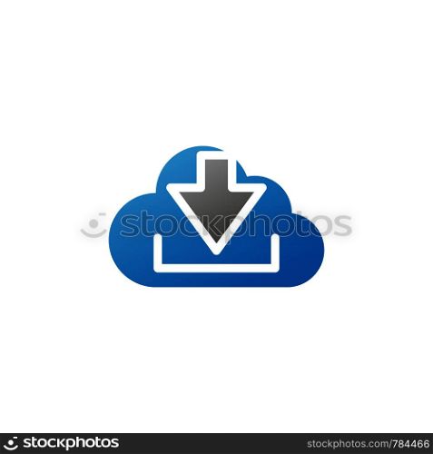 cloud technology logo template