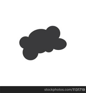 Cloud template vector icon illustration design