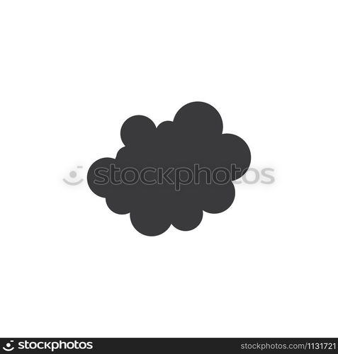 Cloud template vector icon illustration design