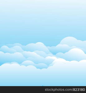 Cloud template vector icon illustration design