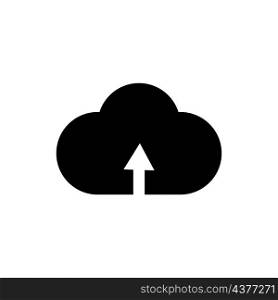 Cloud upload icon. Arrow up sign. File system. Technology background. App button. Vector illustration. Stock image. EPS 10.. Cloud upload icon. Arrow up sign. File system. Technology background. App button. Vector illustration. Stock image.