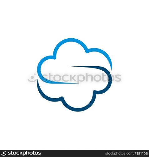 Cloud Vector Logo Template Illustration Design. Vector EPS 10.