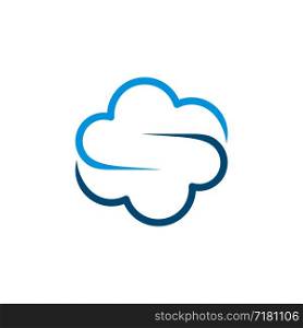 Cloud Vector Logo Template Illustration Design. Vector EPS 10.