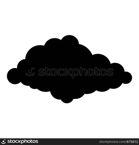 Cloudiness icon. Simple illustration of cloudiness vector icon for web. Cloudiness icon, simple style.