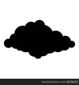 Cloudiness icon. Simple illustration of cloudiness vector icon for web. Cloudiness icon, simple style.