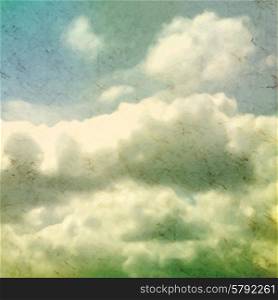 Clouds. Grungy vector illustration. Texture EPS 10. Clouds. Grungy vector illustration. Texture