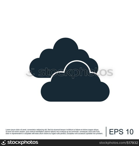 Clouds Icon Template