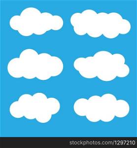 Clouds icon , vector illustration - Vector illustration. Clouds icon , vector illustration - Vector