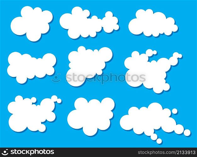 Clouds vector illustration