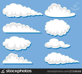 Clouds vector illustration