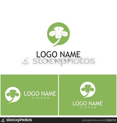 Clover Logo Template vector symbol nature