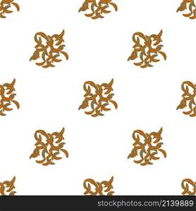 Cloves pattern seamless background texture repeat wallpaper geometric vector. Cloves pattern seamless vector