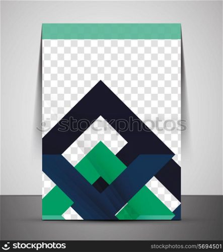 CMYK Business Corporate Flyer Template | Geometrical Design