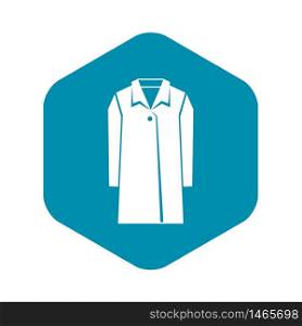 Coat icon. Simple illustration of coat vector icon for web. Coat icon, simple style