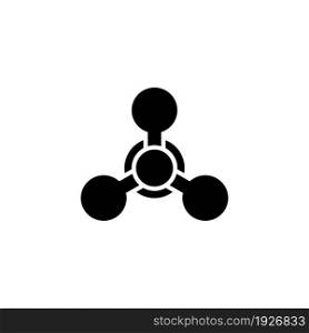 Cock Valve. Flat Vector Icon illustration. Simple black symbol on white background. Cock Valve sign design template for web and mobile UI element. Cock Valve Flat Vector Icon