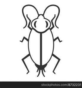 cockroach vector element illustration design