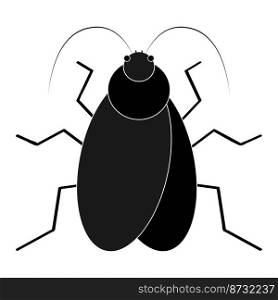 cockroach vector element illustration design